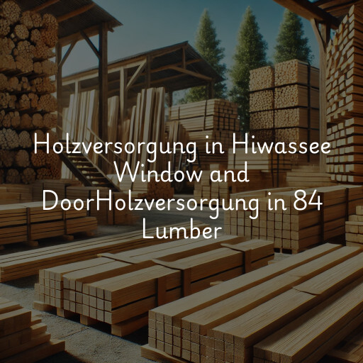 Holzversorgung in