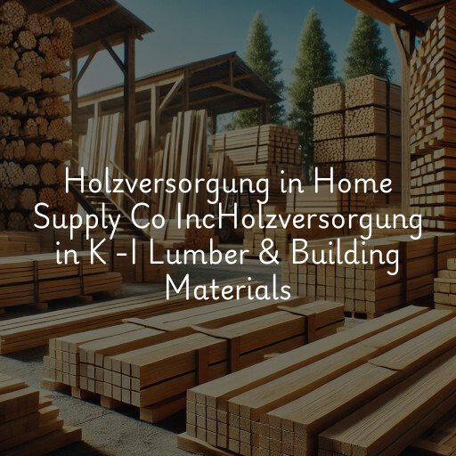 Holzversorgung in