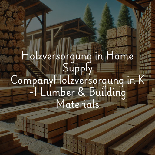 Holzversorgung in