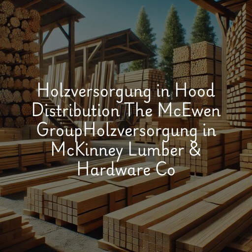 Holzversorgung in