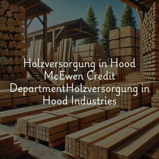 Holzversorgung in