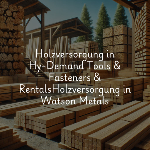 Holzversorgung in