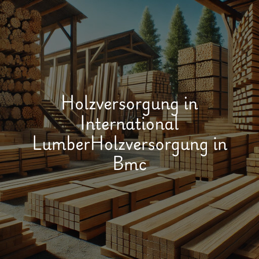 Holzversorgung in