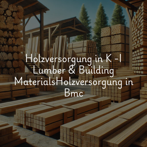Holzversorgung in
