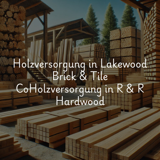 Holzversorgung in
