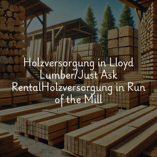 Holzversorgung in