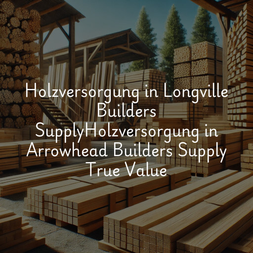 Holzversorgung in