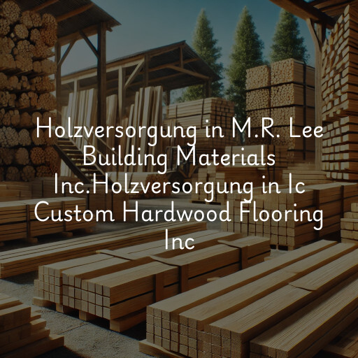 Holzversorgung in