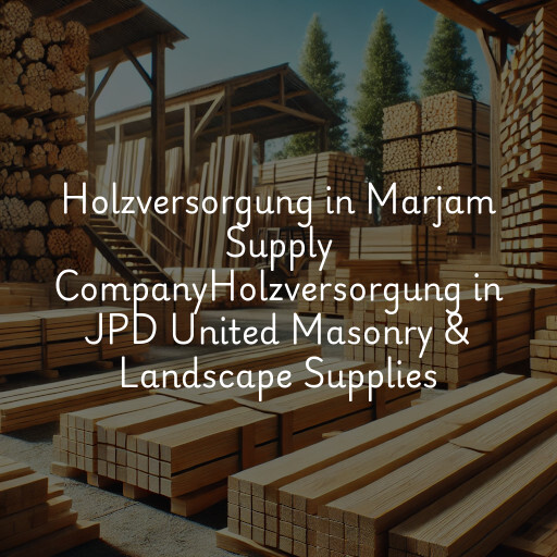 Holzversorgung in