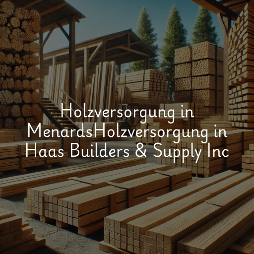 Holzversorgung in
