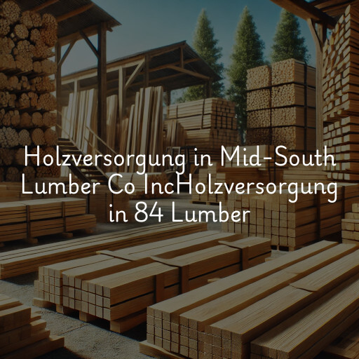 Holzversorgung in
