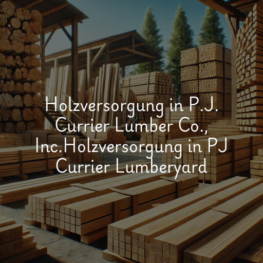 Holzversorgung in