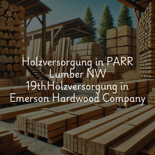 Holzversorgung in