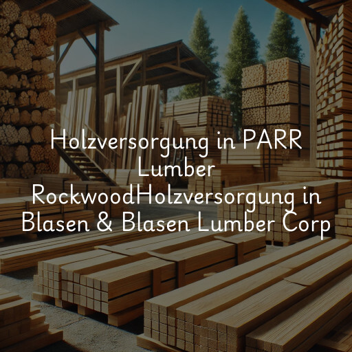 Holzversorgung in