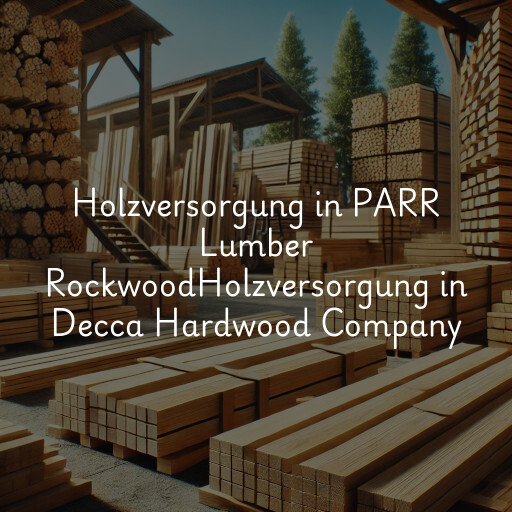 Holzversorgung in
