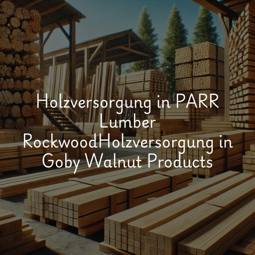 Holzversorgung in