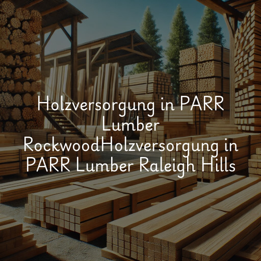 Holzversorgung in