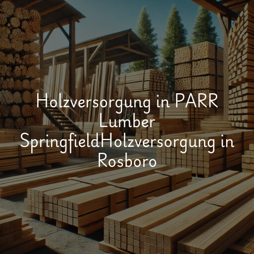 Holzversorgung in