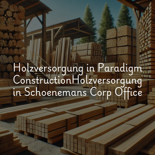 Holzversorgung in