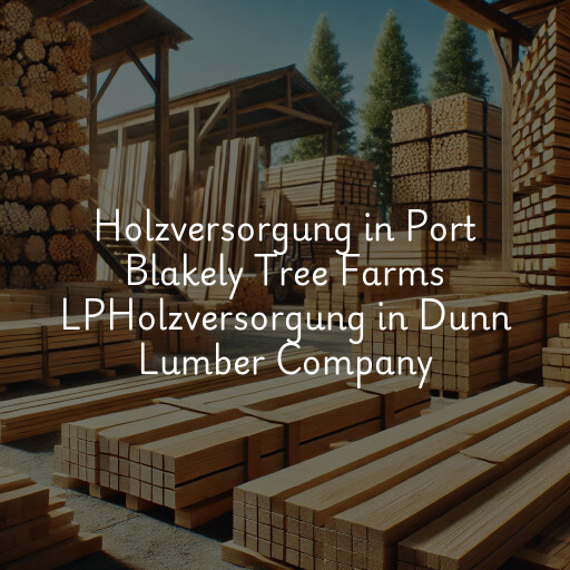 Holzversorgung in