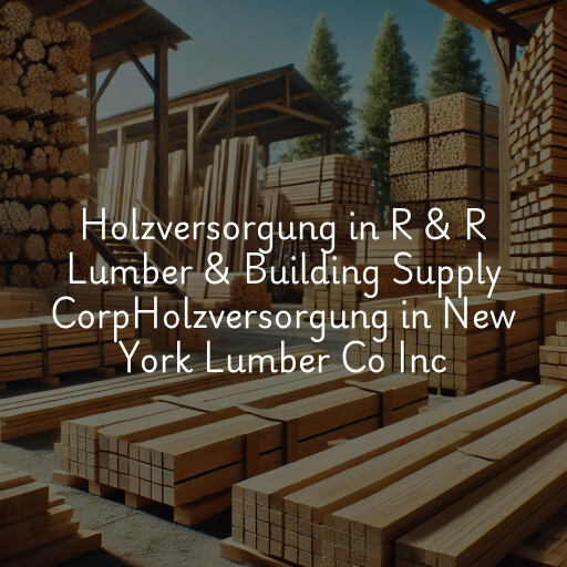 Holzversorgung in