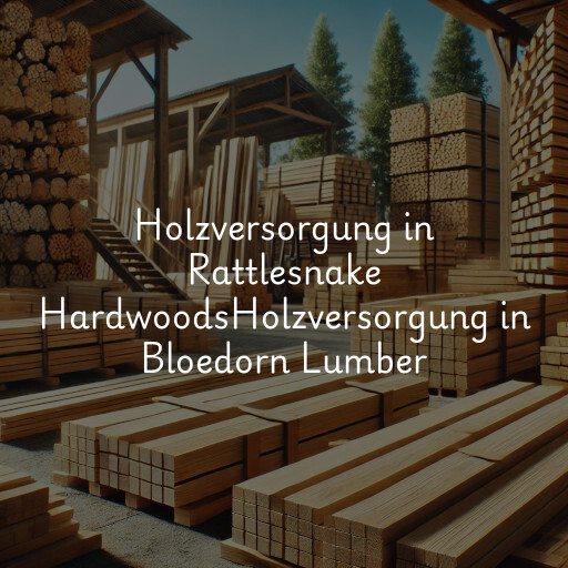 Holzversorgung in