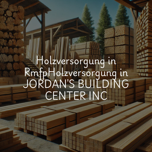 Holzversorgung in