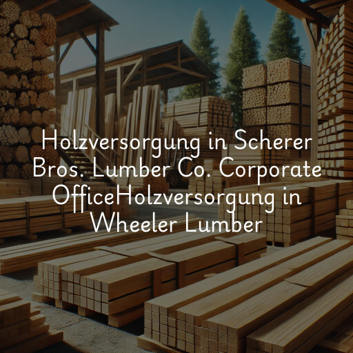Holzversorgung in
