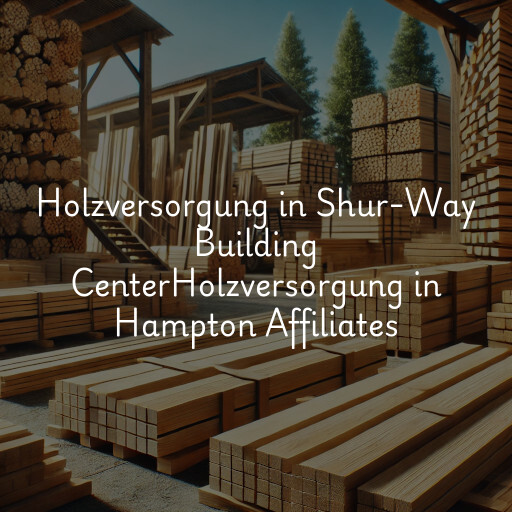 Holzversorgung in
