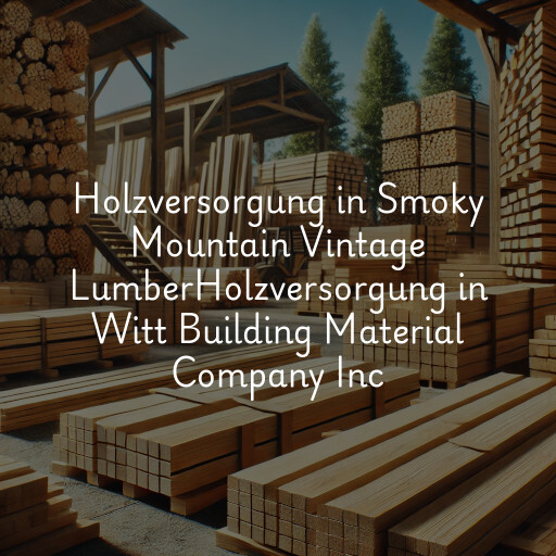 Holzversorgung in