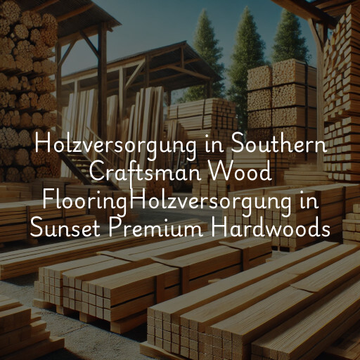 Holzversorgung in