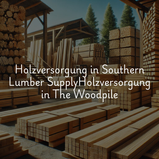 Holzversorgung in
