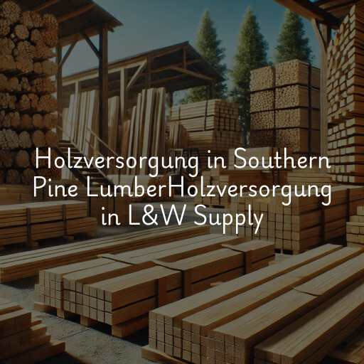 Holzversorgung in