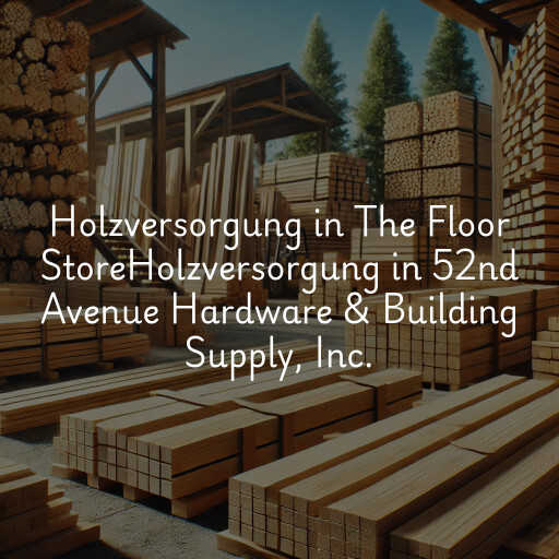 Holzversorgung in