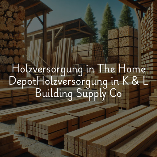 Holzversorgung in