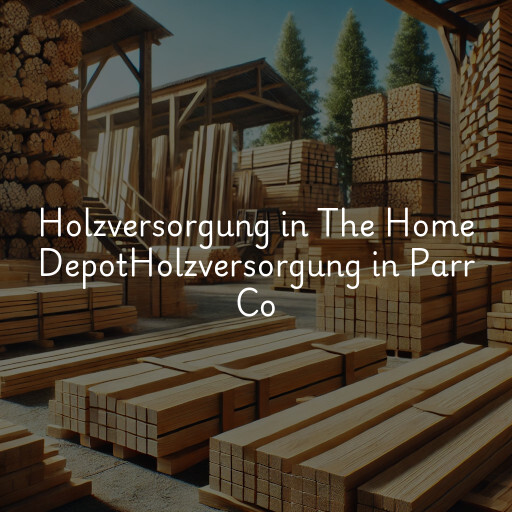 Holzversorgung in