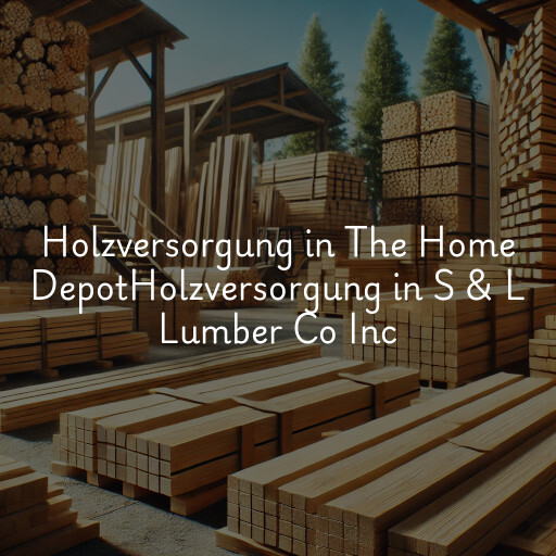Holzversorgung in