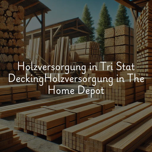 Holzversorgung in