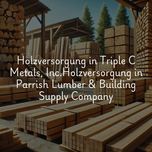Holzversorgung in