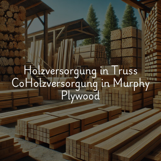 Holzversorgung in