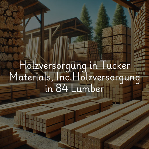 Holzversorgung in