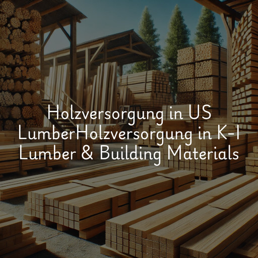 Holzversorgung in