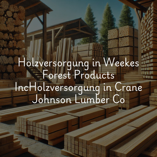 Holzversorgung in