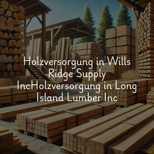 Holzversorgung in