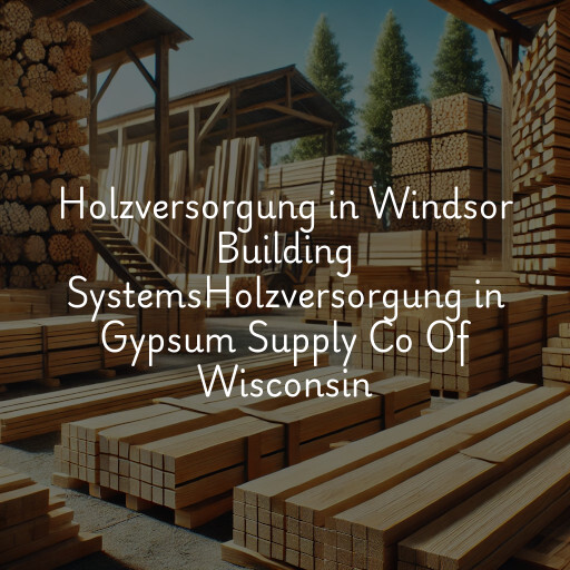 Holzversorgung in