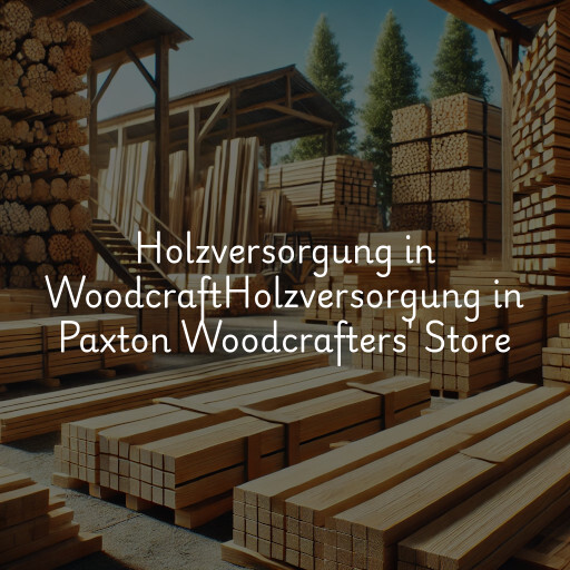 Holzversorgung in