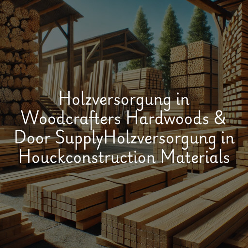 Holzversorgung in