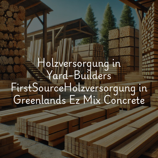 Holzversorgung in