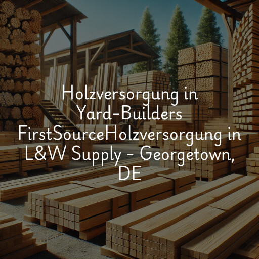 Holzversorgung in