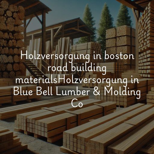 Holzversorgung in